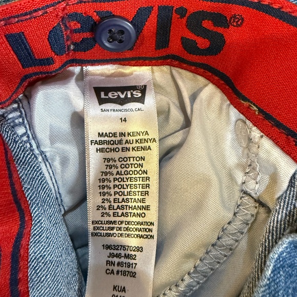 Levi’s boys jeans size 14 - Picture 3 of 5